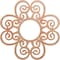 Ekena Millwork Cohen Wood Fretwork Pierced Ceiling Medallion, Cherry, 18"OD x 6 1/8"ID x 1/4"T CMWP18X18X0250COCH - alternate 1